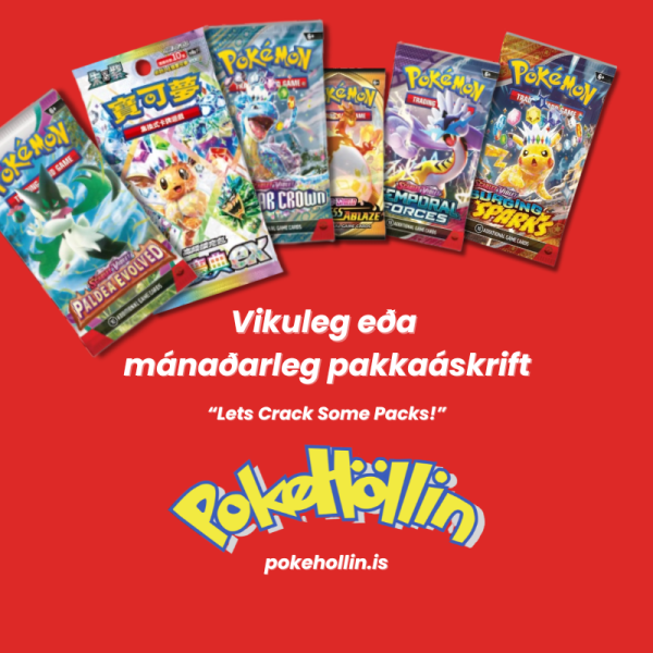 Mánaðarleg 5 pakka áskrift