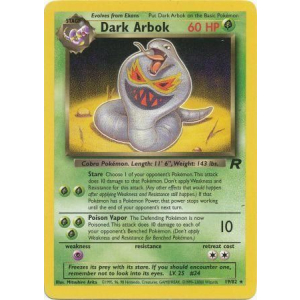 019 Dark Arbok