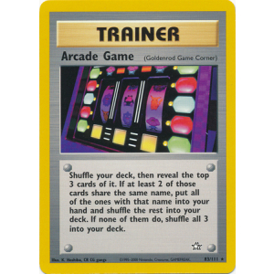 083 Arcade Game (Goldenrod Game Corner)