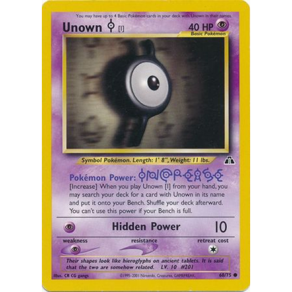 068 Unown [I]