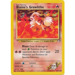 062 Blaines Growlithe