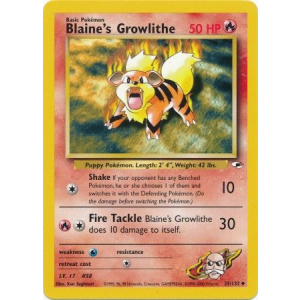 035 Blaines Growlithe