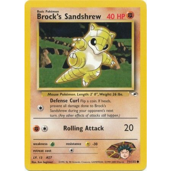 071 Brocks Sandshrew