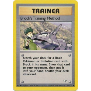106 Brocks Training Method