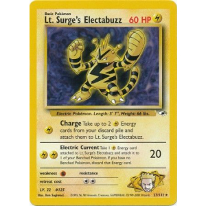 027 Lt. Surges Electabuzz
