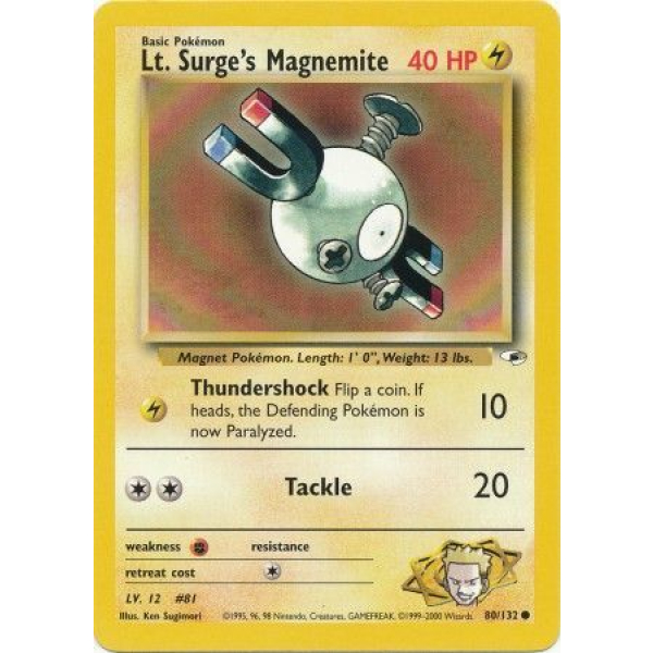 080 Lt. Surges Magnemite