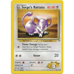 082 Lt. Surges Rattata