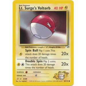 084 Lt. Surges Voltorb