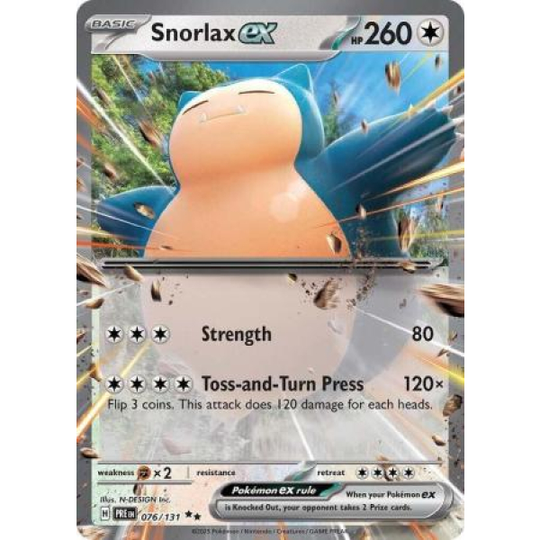 076 Snorlax ex