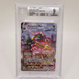 2021 Evolving Skies: #218 Rayquaza VMAX: BGS 9