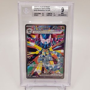 2025 Prismatic Evo: #165 Dragapult ex: BGS 9