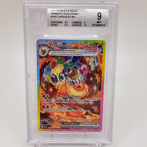 2025 Prismatic Evo: #146 Flareon ex: BGS 9