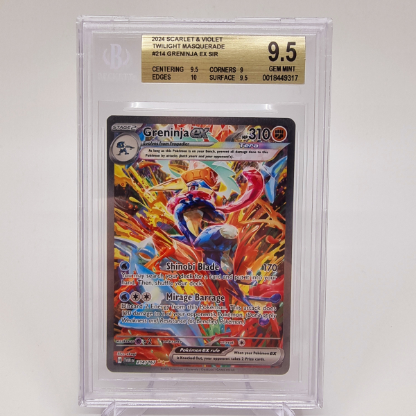 2024 Twilight Masquerade: #214 Greninja ex: BGS 9.5