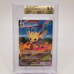 2021 Evolving Skies: #205 Leafeon VMAX: BGS 9.5