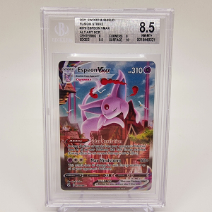 2021 Fusion Strike: #270 Espeon VMAX: BGS 8.5