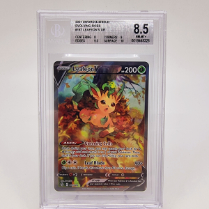 2021 Evolving Skies: #167 Leafeon V: BGS 8.5