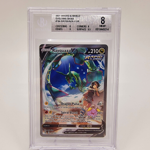 2021 Evolving Skies: #194 Rayquaza V: BGS 8