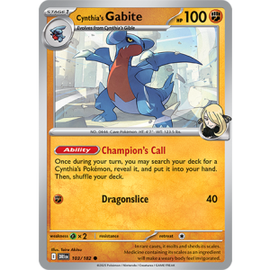 103 DRI Cynthias Gabite