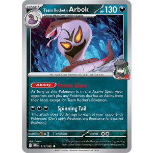 113 DRI Team Rockets Arbok
