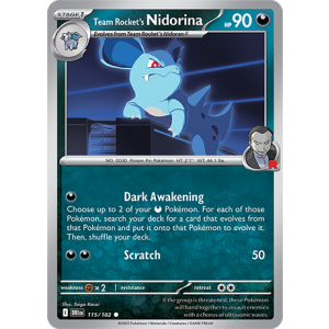 115 DRI Team Rockets Nidorina