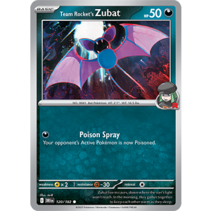 120 DRI Team Rockets Zubat