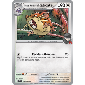 148 DRI Team Rockets Raticate