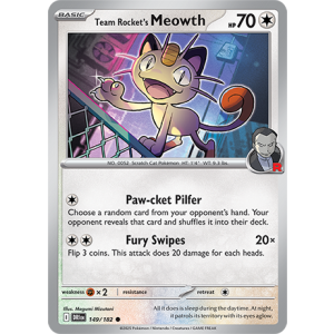 149 DRI Team Rockets Meowth