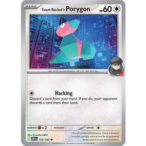 153 DRI Team Rockets Porygon