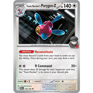 155 DRI Team Rockets Porygon-Z