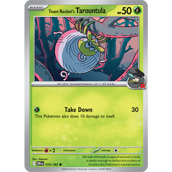 019 DRI Team Rockets Tarountula