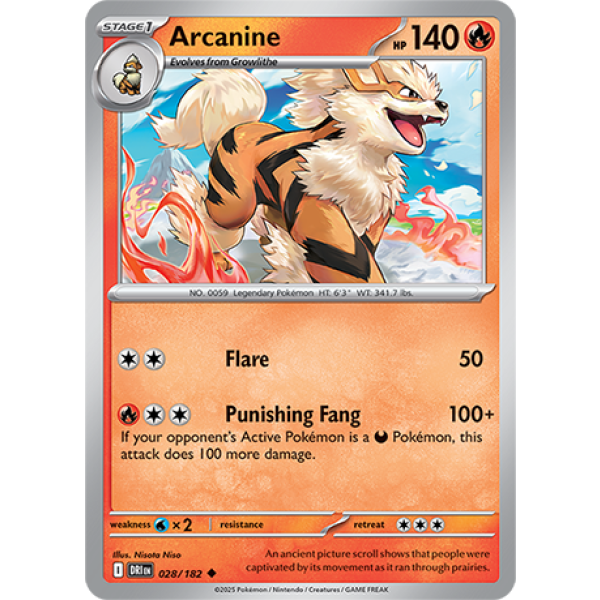 028 DRI Arcanine