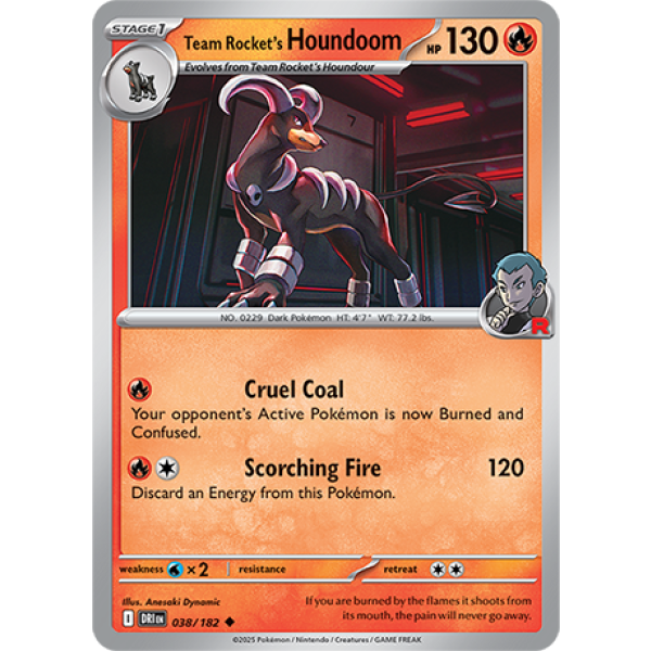 038 DRI Team Rockets Houndoom