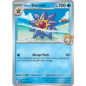 047 DRI Mistys Starmie