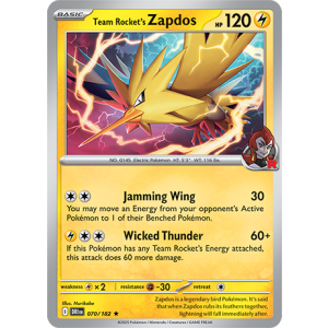 070 DRI Team Rockets Zapdos