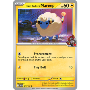 072 DRI Team Rockets Mareep
