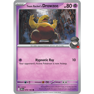 079 DRI Team Rockets Drowzee