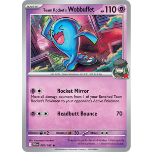 082 DRI Team Rockets Wobbuffet