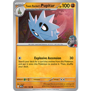 095 DRI Team Rockets Pupitar
