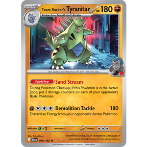 096 DRI Team Rockets Tyranitar