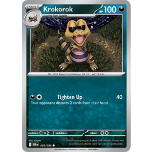 058 BLK Krokorok