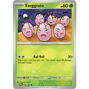 102 MEW Exeggcute