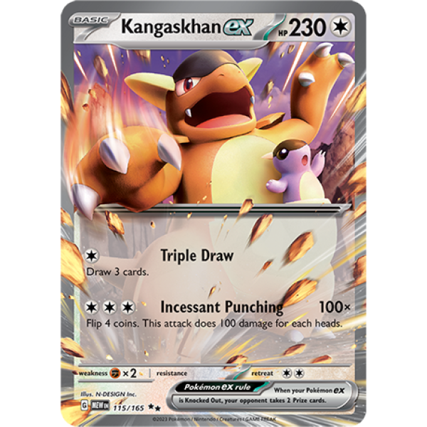 115 MEW Kangaskhan ex