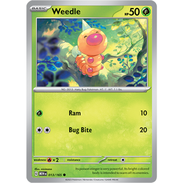 013 MEW Weedle