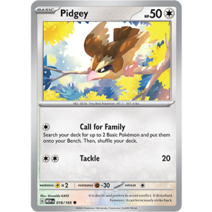 016 MEW Pidgey