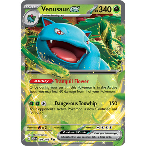 003 MEW Venusaur ex