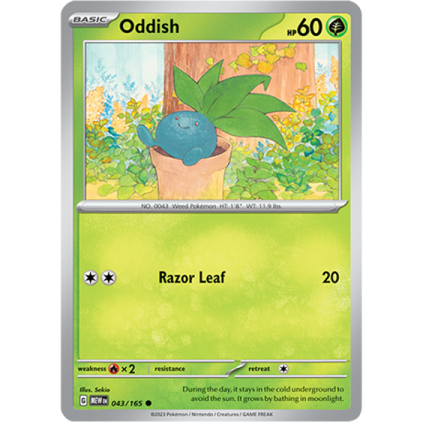 043 MEW Oddish