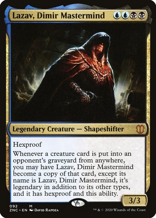 Lazav, Dimir Mastermind [ZNC #92] - Normal