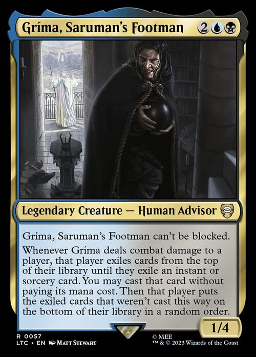 Gríma, Sarumans Footman [LTC #57] - Normal