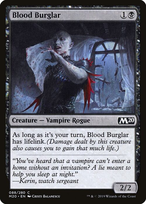 Blood Burglar [M20 #88] - Normal