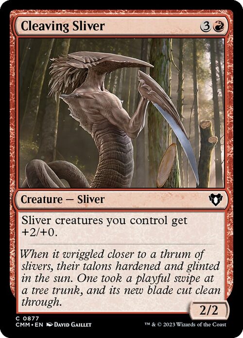 Cleaving Sliver [CMM #877] - Normal